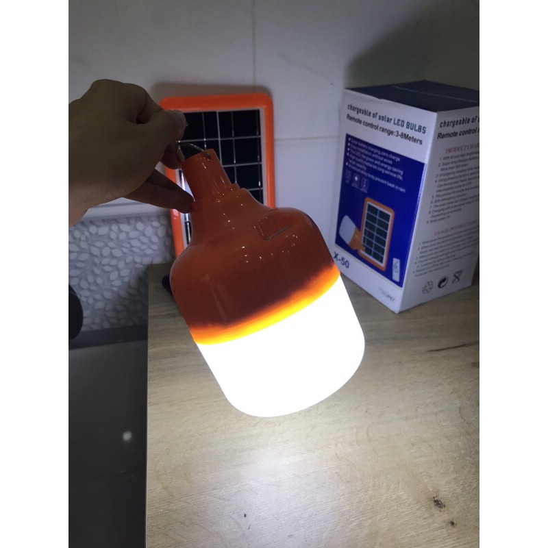 (NEW) JD-X50 Mẫu Mới 2021, Sáng Hơn-Bin Trâu Hơn. Đèn Buld Tích Điện Năng Lượng Mặt Trời | BigBuy360 - bigbuy360.vn