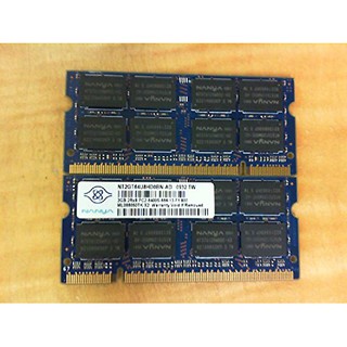 Ram laptop Nanya - 2GB/ DDR2/ 800Mhz