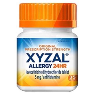 [DATE 4/2024] Xýzal Allergy 24 HR Tablets 35 /80 VIÊN