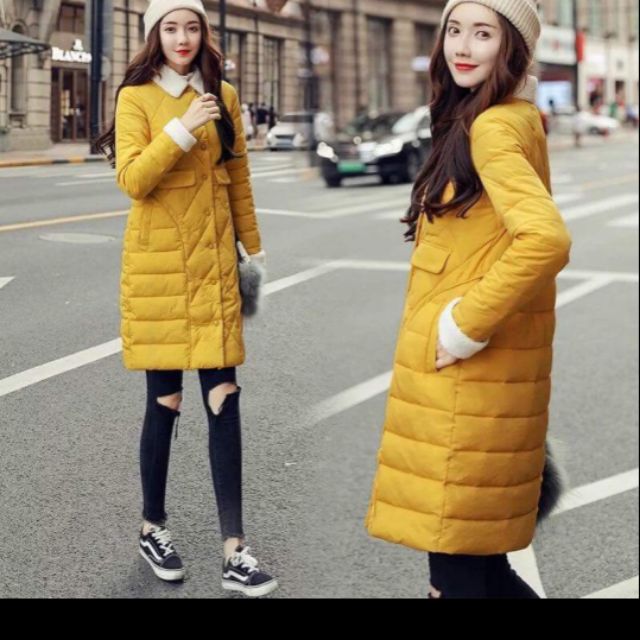 Áo phao dáng dài conbo 970