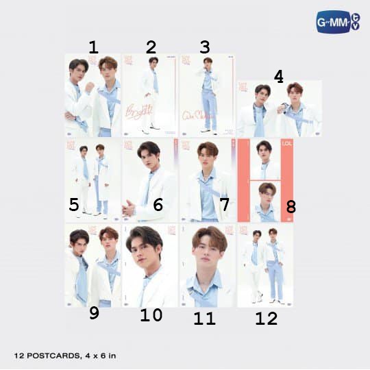 Postcard LOL BrightWinl, OffGun bán lẻ