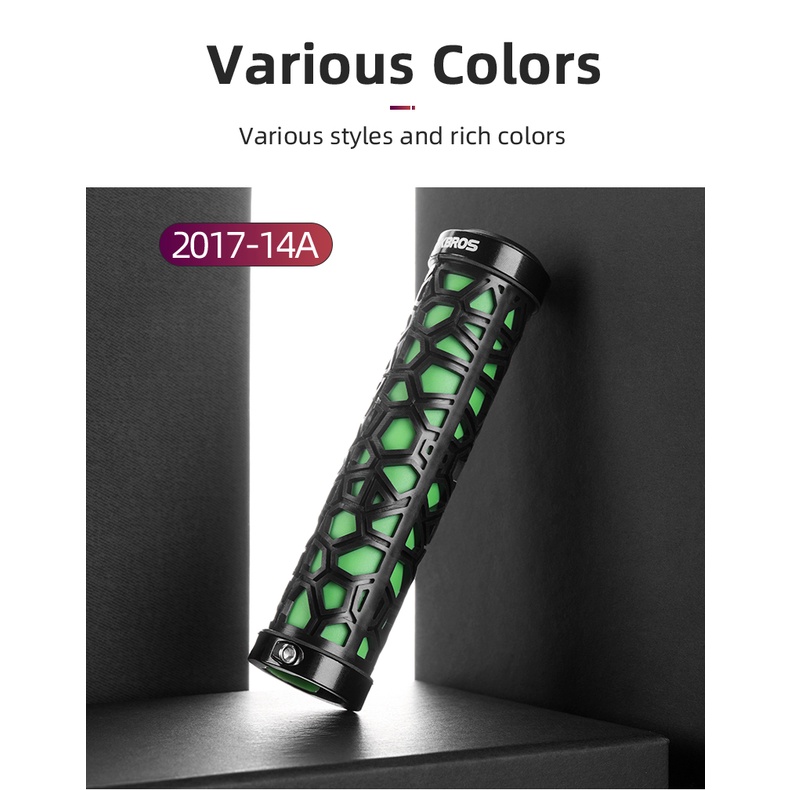 Cặp Tay Lái Xe Đạp Rockbros Bằng Cao Su Siêu Nhẹ Chống Trượt Chống Sốc