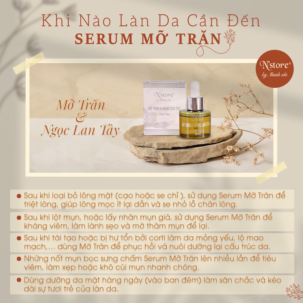 SERUM Mỡ Trăn Ngọc Lan Tây