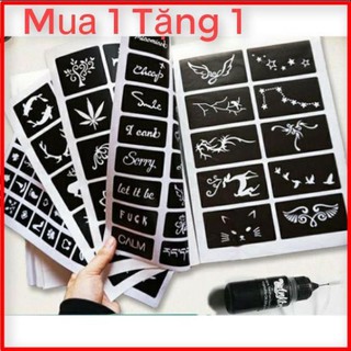 Mực xăm trái cây ( Tặng ngay 50-100 khuôn xăm)