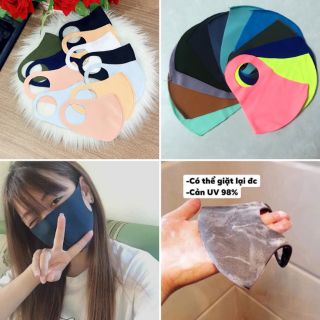Set 10 cái khẩu trang su poly cực mát hỗ trợ chống khuẩn