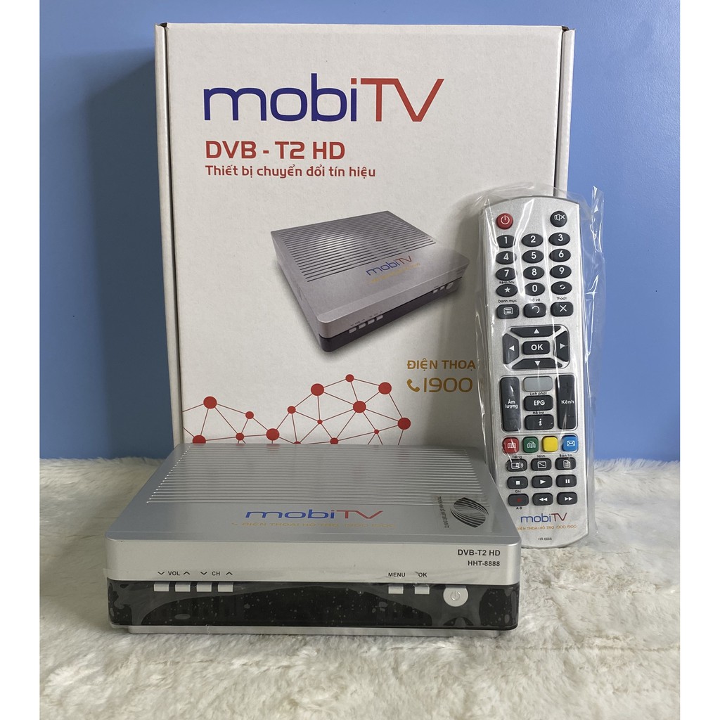 Đầu Thu Mới MobiTV Sử Dụng Anten dvb t2 Tặng Thuê bao 3 tháng Sử Dụng Gói Cao Cấp Thương hiêu avg