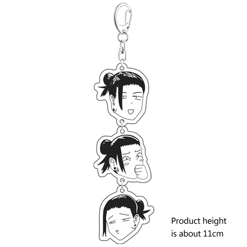 Tmdbyx Móc Khóa Hình Jujutsu Kaisen Satoru Gojou Itadori Yuuji Fushigura Megumi Nobara Kugisaki