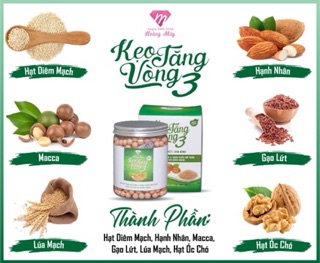 Kẹo tăng vòng 3 500gram