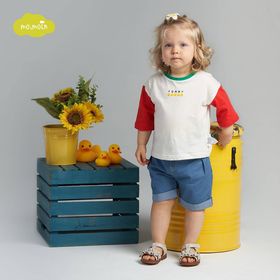 Áo thun Moimoiln Hàn Quốc cho bé gái, bé trai