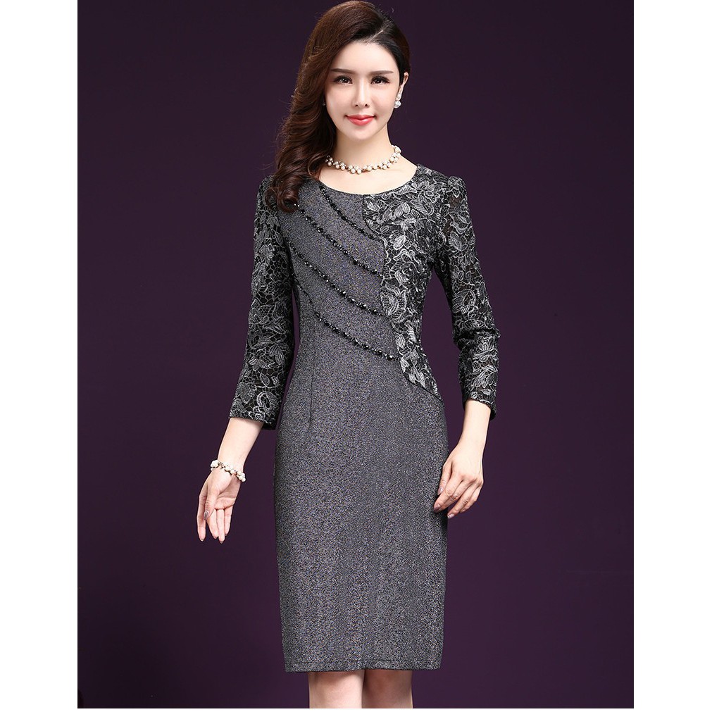 ĐẦM THUN KIM SA CHO MẸ  BMT 37