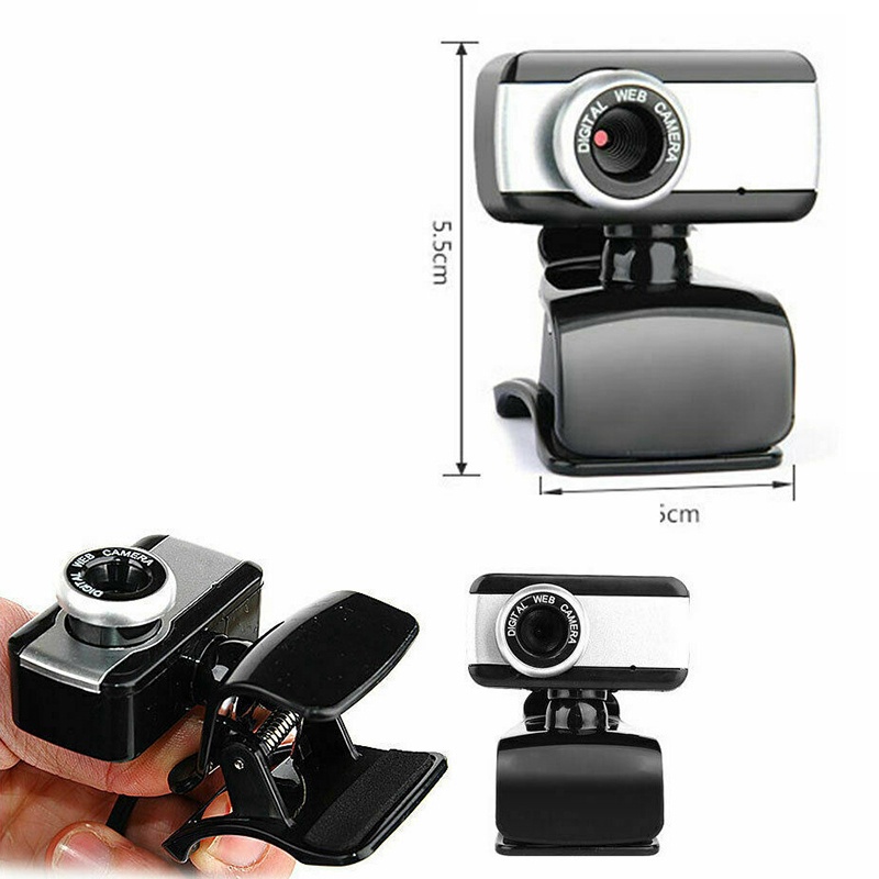[ hot sale ] Webcam Hd Kỹ Thuật Số Usb 2.0 Có Thể Xoay Kèm Micro Cho Máy Tính | BigBuy360 - bigbuy360.vn