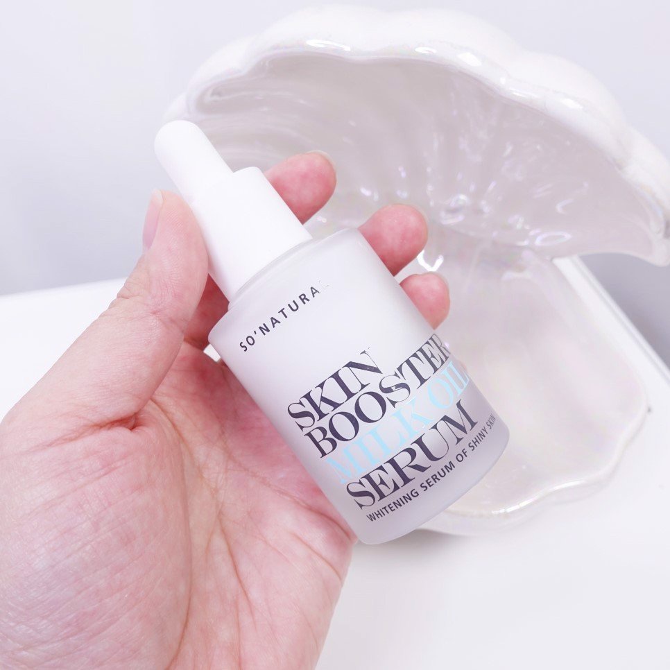 Serum Sữa Dưỡng Trắng Milk Oil So Natural Skin Booster 30ml