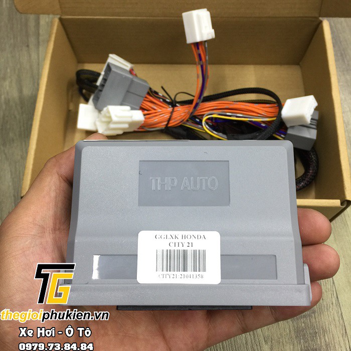 Bộ gập gương lên xuống kính tự động xe Honda City 2021 - cắm jack zin
