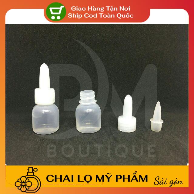 Lọ Nhựa ❤ 100 Lọ nhỏ mắt 5ml,10ml,20ml , ống hút mụn, máu bầm , phụ kiện du lịch