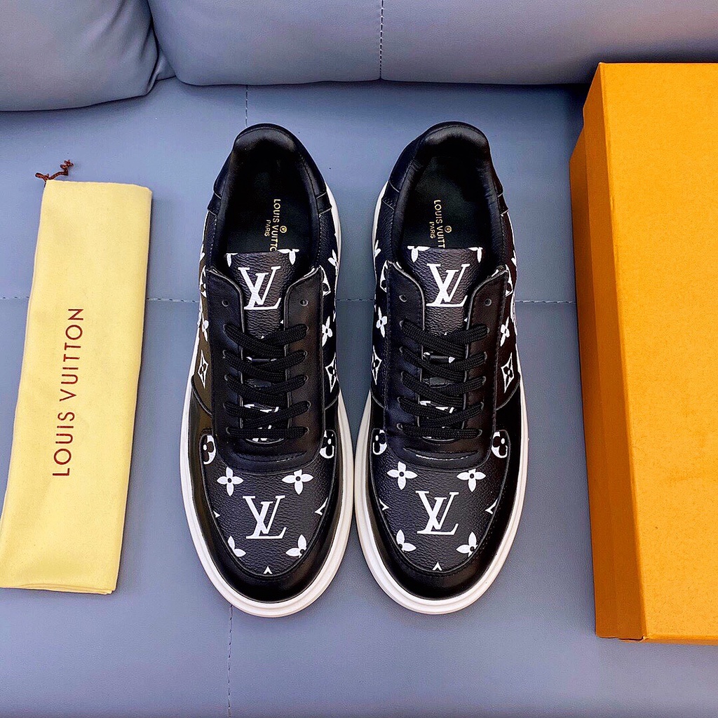 Giày thể thao nam da thật Louis Vuitton LV phong cách trẻ trung và hiện đại với lớp da mềm cực êm chân