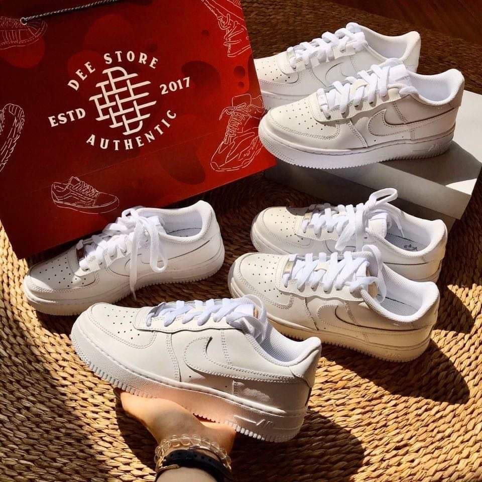 [CHÍNH HÃNG] Giày Sneaker Thể Thao Nam Nữ Nike Air Force 1 '07 M All White