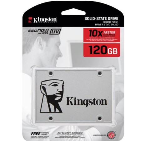 Ổ cứng gắn trong SSD 120GB Kingston UV400 sata III, bảo hành 3 năm