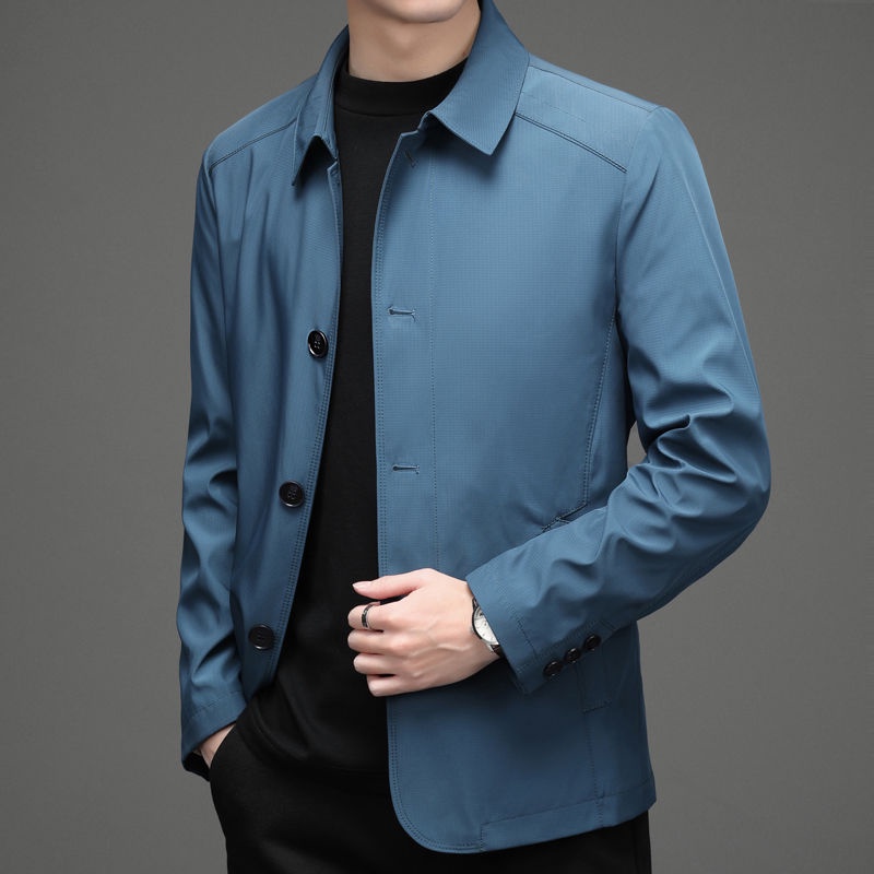 Hàng Mới Về Mới Áo Khoác Cài Nút Phong Cách Doanh Nhân Thời Trang Xuân Thu 2022