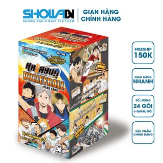 Bộ cờ bóng chuyền Haikyu - Phiên bản Lev có mặt - Hộp cờ mở rộng HV-05 - 24 gói/hộp