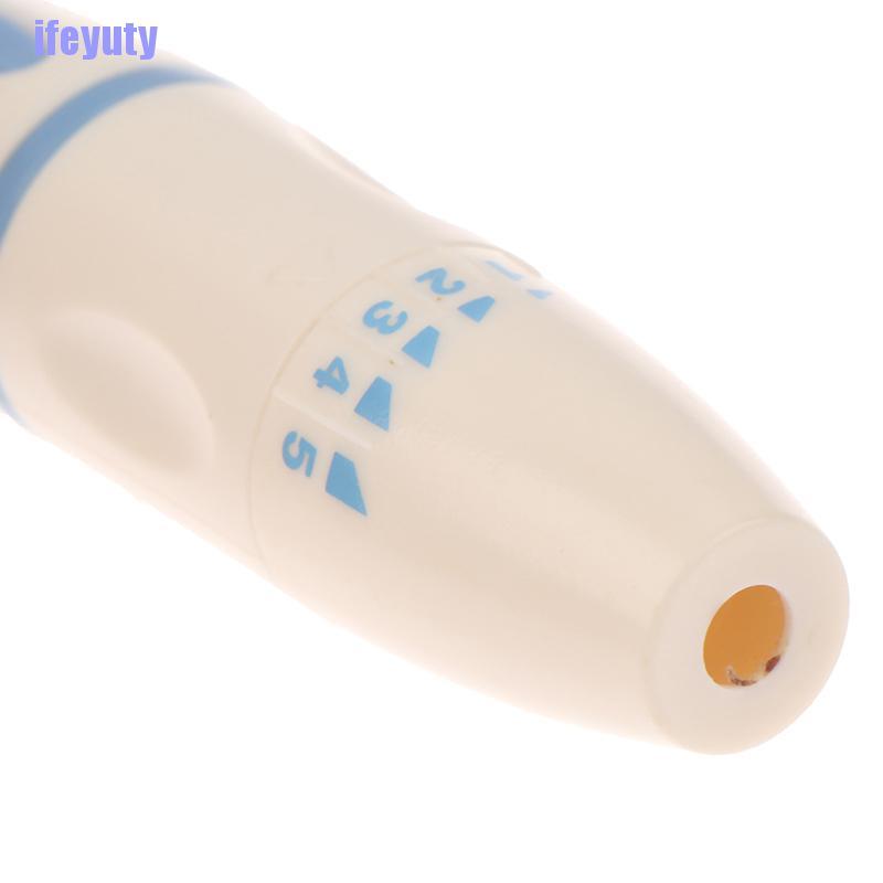 [IYU]  1X Lancet Pen Lancing Device Diabetics Blood Collect Collection Glucose Test Pen FE