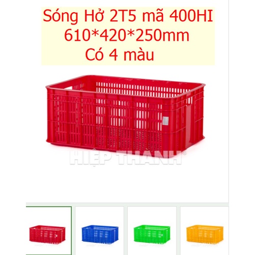 Sóng Nhựa Hở Hiệp Thành Đủ Size Đủ Màu