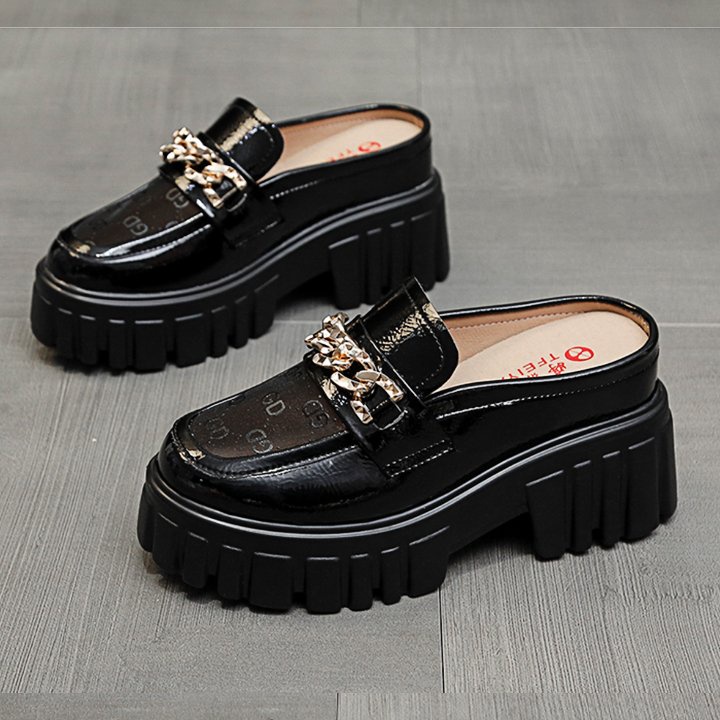 Sục Lưới đế cao 8CM da vi sợi S599 2001