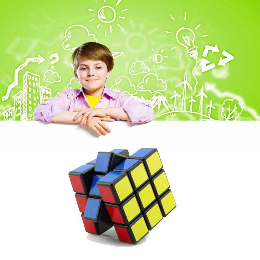 Khối Rubik 3x3 X 3 Đồ Chơi Rèn Luyện Trí Não