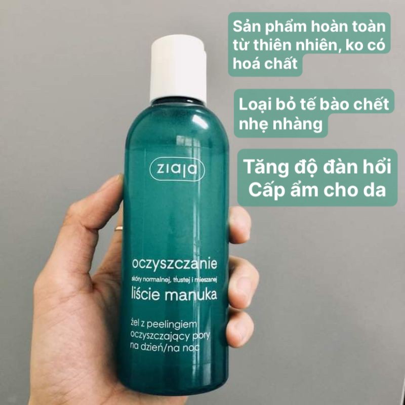 Tẩy da chết ZIAJA chiết xuất từ lá Manuka nội địa - Ba Lan | BigBuy360 - bigbuy360.vn