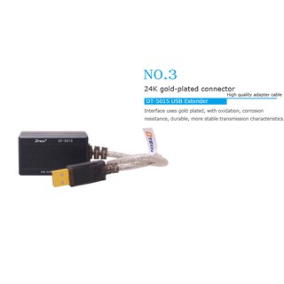 BỘ KHUẾCH ĐẠI USB QUA LAN DTECH DT-5015