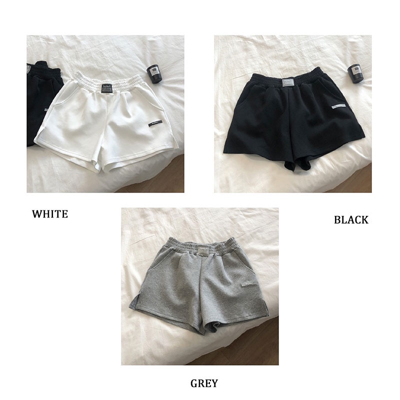 Quần Short Thể Thao Lưng Cao Ống Rộng Thời Trang Năng Động Cho Nữ