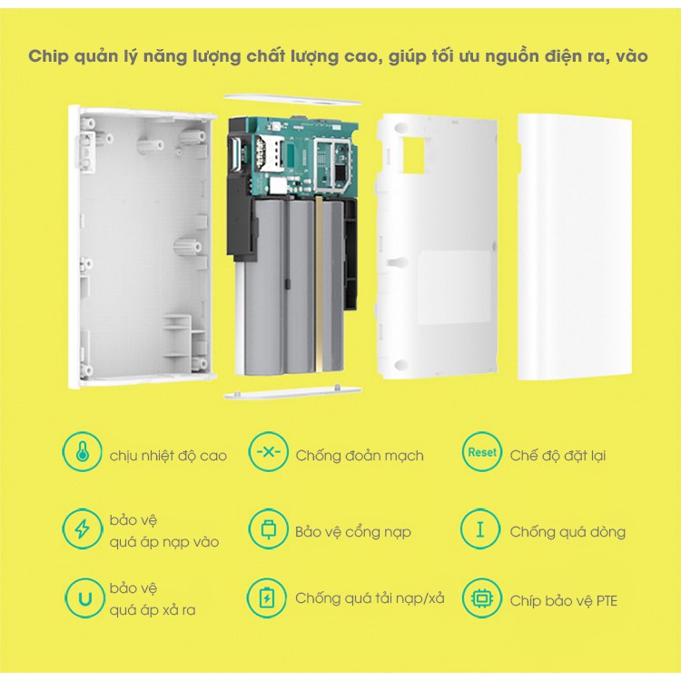 Xiaomi ZMI MF855 Wireless Wi-Fi Router Power Bank -White | BigBuy360 - bigbuy360.vn
