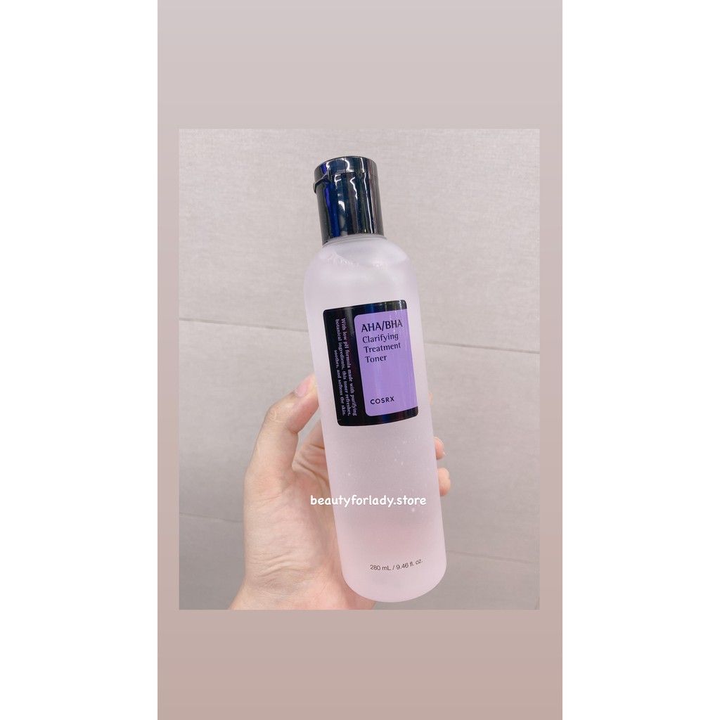 NƯỚC HOA HỒNG COSRX AHA BHA CLARIYING TREAEMT TONER