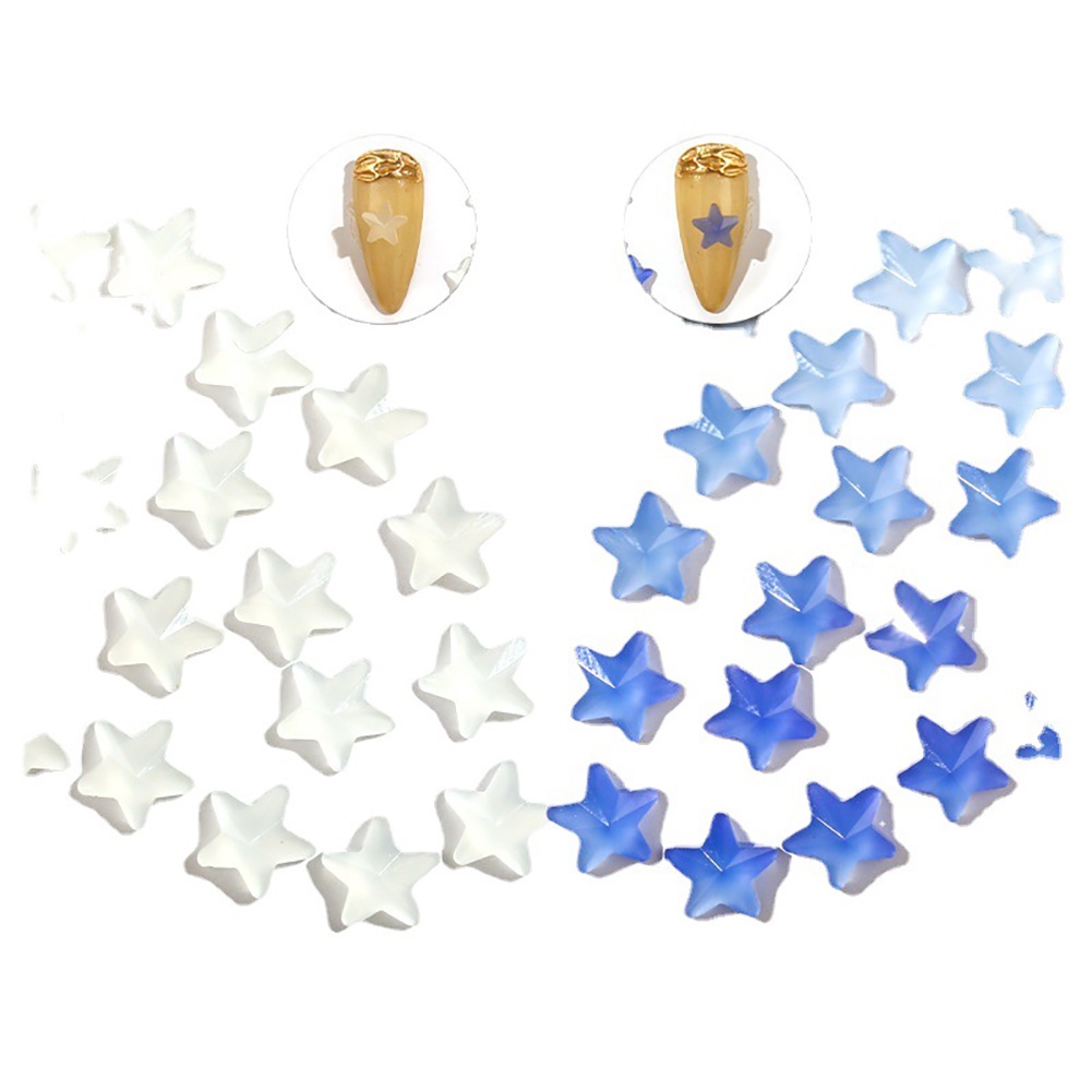 Phụ Kiện Trang Trí Móng Tay Trong Suốt Hình Hoa Đào Gấu Trái Tim Thay Đổi Màu Sáng Thần Kì Mùa Hè Mới Màu Xanh Lam Nhạt Trong Suốt Ma Thuậ