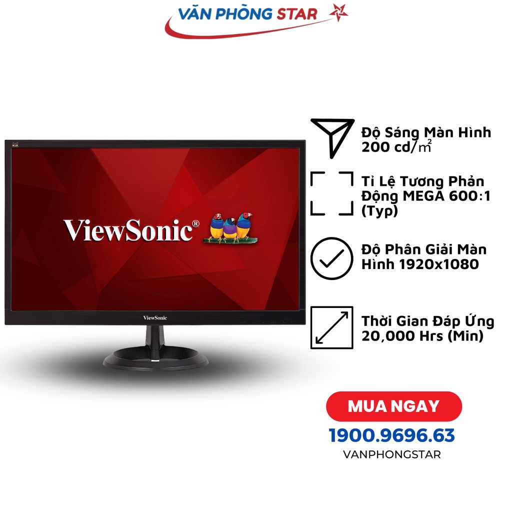 Màn Hình Viewsonic VA2261-2 chính hãng