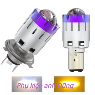 Đèn pha led bi cầu H4-30w loại 1 siêu sáng.Cắm như zin N5