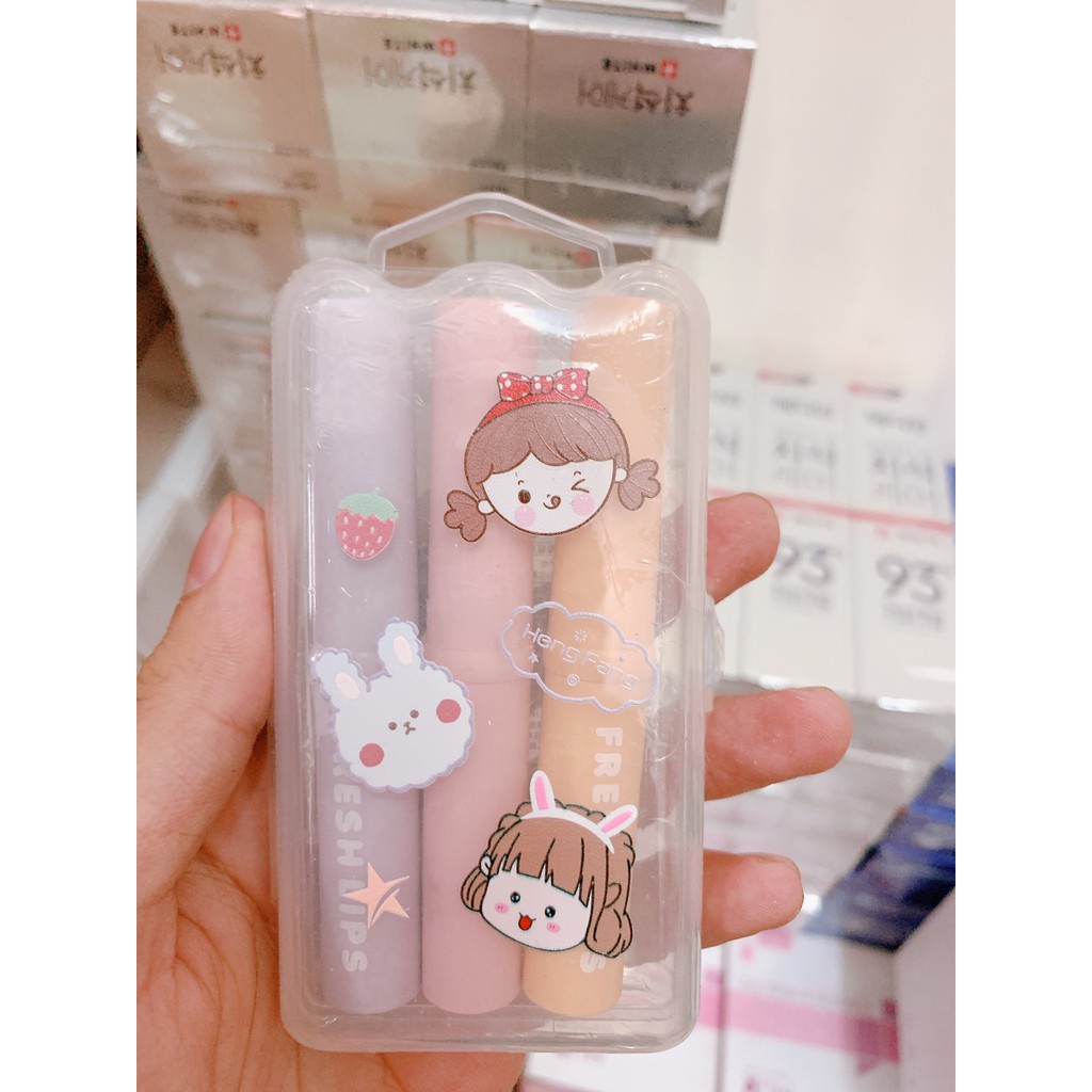 Set Son 3 Cây Hengfeng Cô Bé