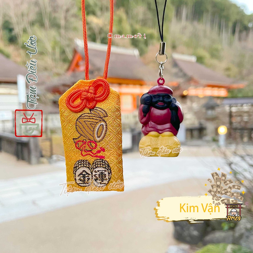 Hàng thật Omamori Kim Vận - Kiyomizu, Kyoto, Nhật Bản