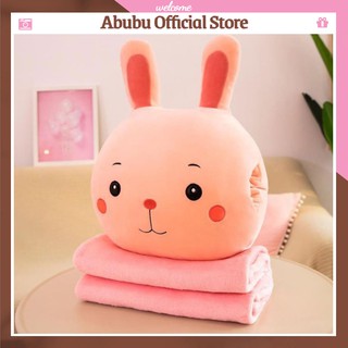 Bộ chăn gối văn phòng hình thú Ghome Abubu Official