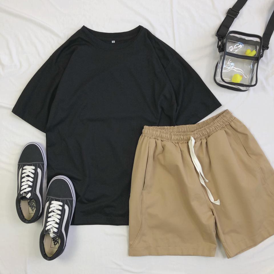 [Mã WASTMAY giảm 15% tối đa 30K đơn 150K] Quần SHORT KAKI VIỀN Nam Nữ Ulzzang Unisex 1hitshop | BigBuy360 - bigbuy360.vn