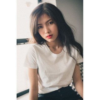 Áo thun nữ cao cấp Gold Rhino thoát nhiệt Nhật Bản trắng