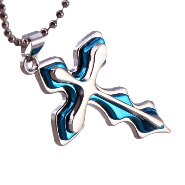 Dây chuyền nam thánh giá phong cách Hàn Quốc