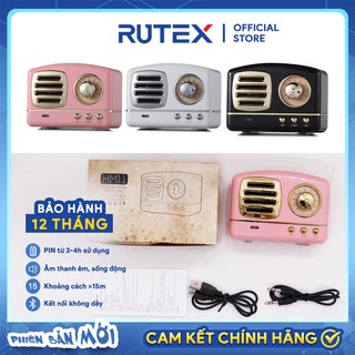 Loa Bluetooth Mini, Máy Nghe Nhạc Thẻ Nhớ Không Dây HM11 Phiên Bản Mới Phong Cách Đài Phát Thanh Retro
