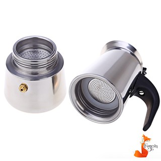 Bình pha cà phê Inox cao cấp của Ý hiệu Foxy – BCP01 (Bình 9 cup)