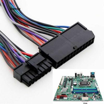 Kt KT Ktt★Dây Cáp Nguồn ATX 24 Pin Sang 14 Pin Cho Lenovo IBM