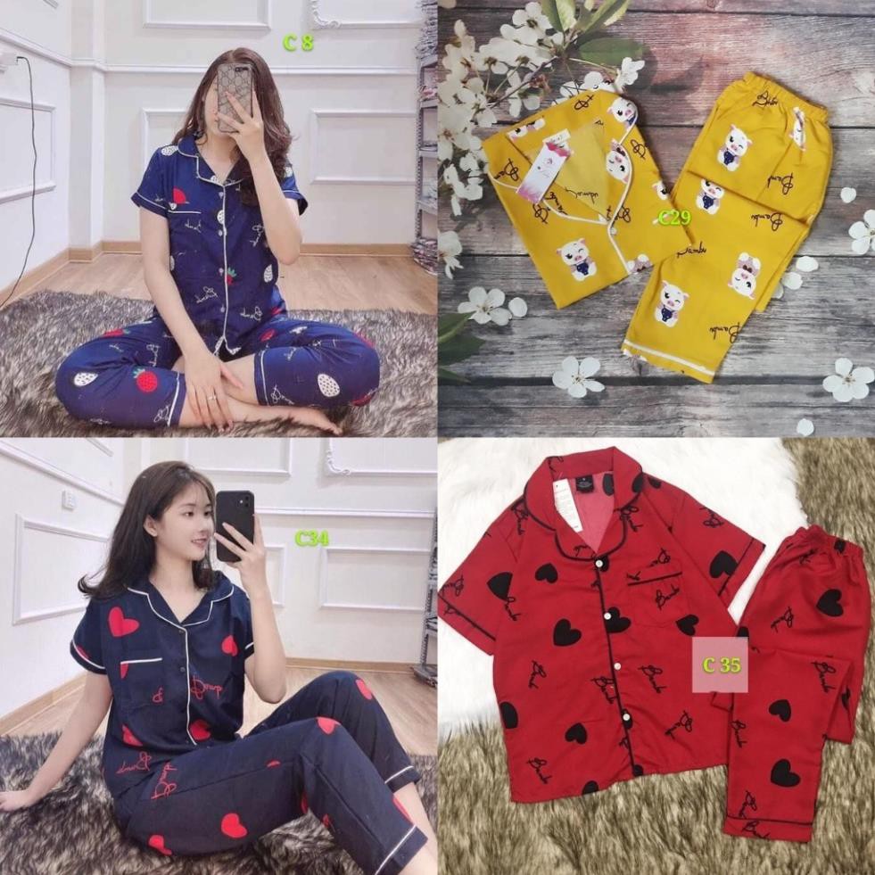 SaleBộ ngủ Pijama(Quần Dài-Tay Cộc) Kate Thái Cao Cấp Loại 1