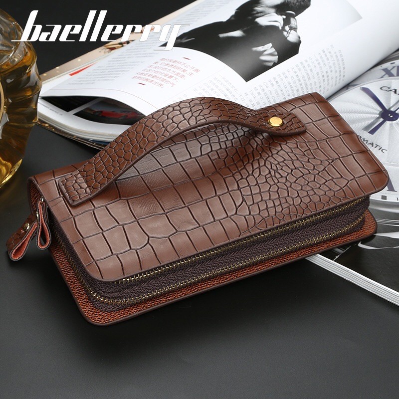 [HOT SALE] Ví dài da nam cầm tay sang trọng, đẳng cấp | BigBuy360 - bigbuy360.vn