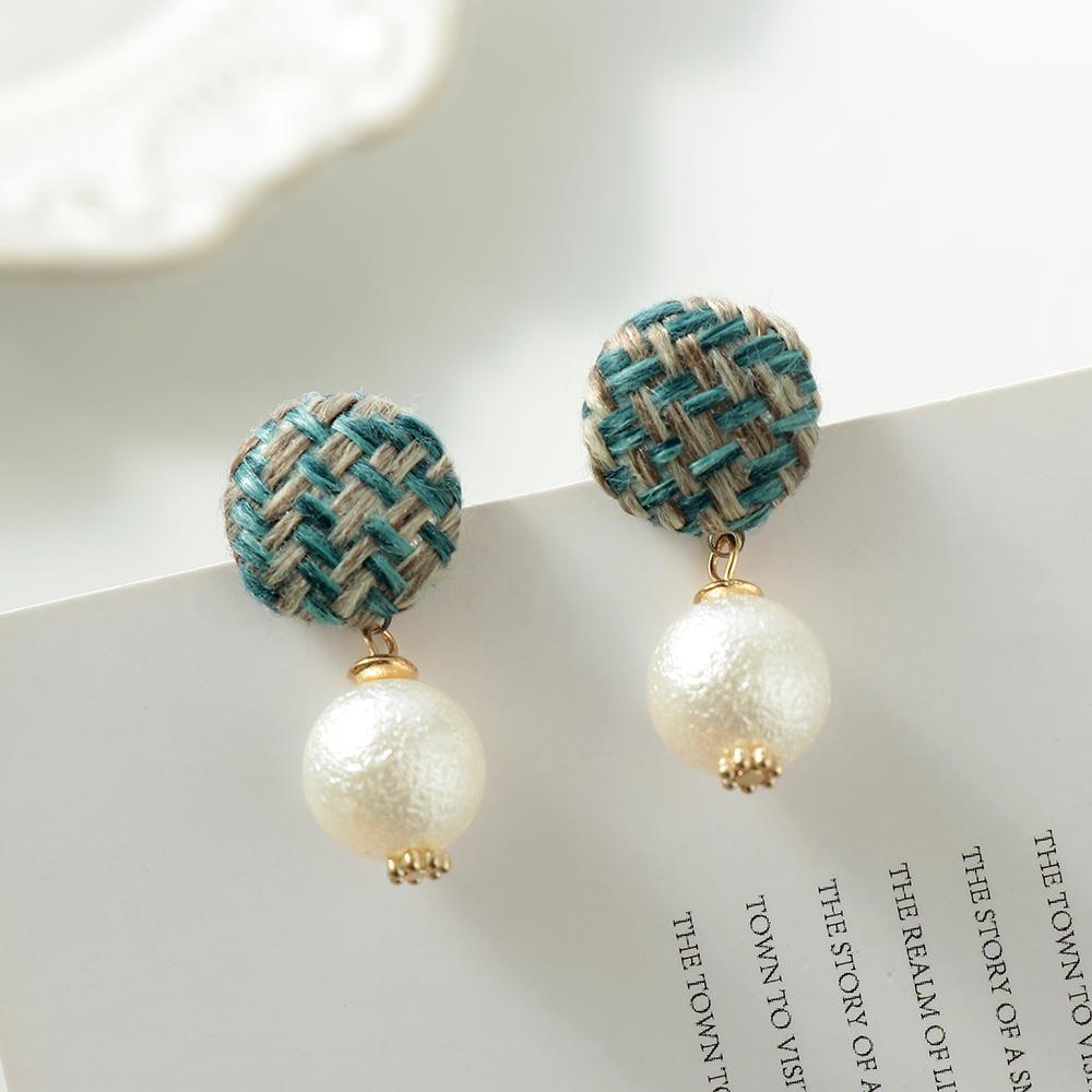 MELODG Bông Tai Hình Tròn Bằng Acrylic Thiết Kế Bất Đối Xứng Độ