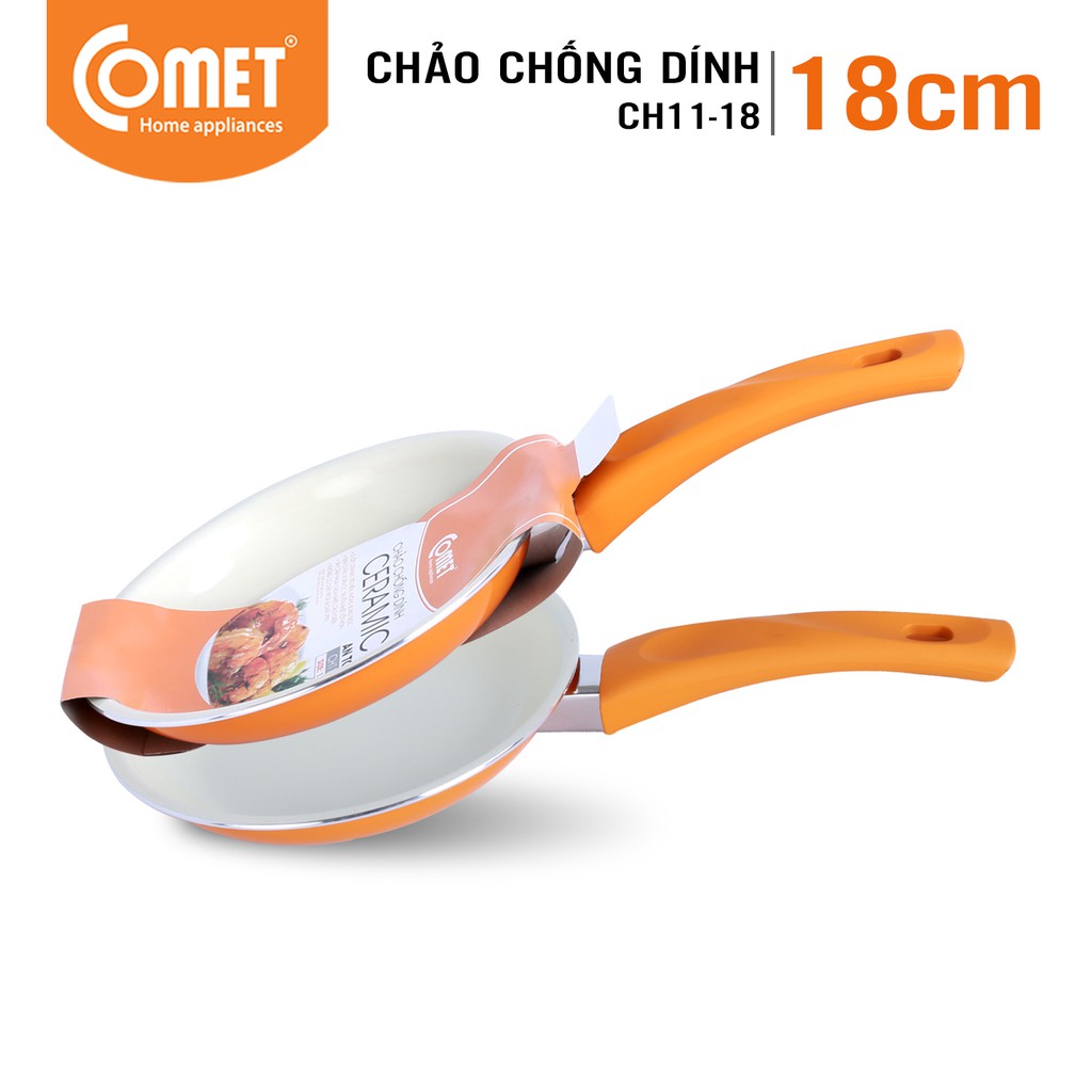 Chảo chống dính Ceramic 18cm COMET - CH11-18 thumbnail
