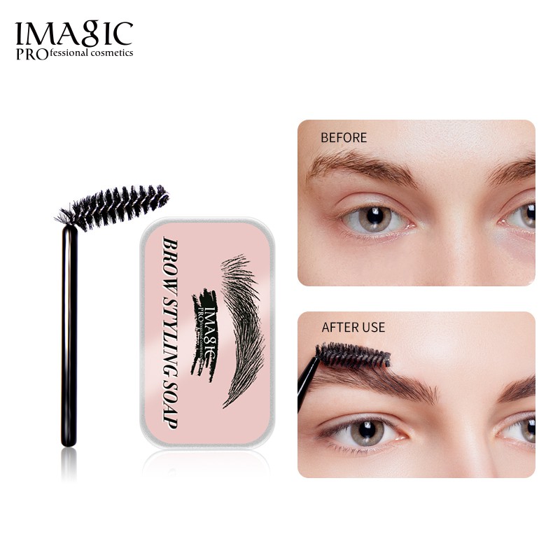 Bộ Sáp Tạo Dáng Lông Mày Kèm Cọ IMAGIC Tạo Kiểu Lông Mày Sắc Sảo Xinh Đẹp | BigBuy360 - bigbuy360.vn