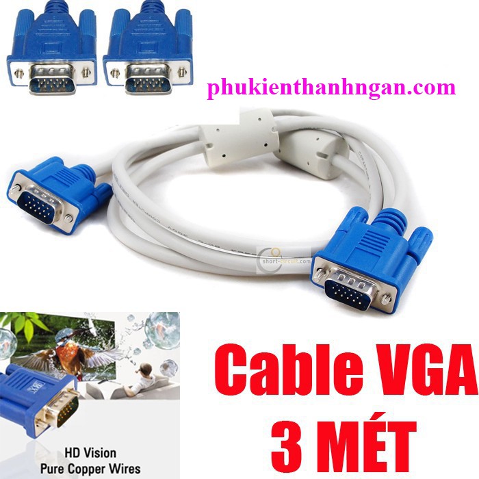 dây cáp VGA 3m